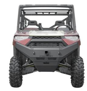 Steelcraft 18-24 Polaris Ranger XP/Non 1000 Fine Textured Black UTV Front Bumper Replacement • 70-3020