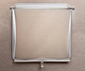 Camco Lights Out Vent Shade Retractable - Cream • 42913