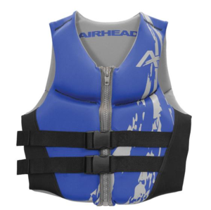 Airhead Swoosh Neolite Kwik-Dry Life Jacket Vest, Blue, Adult Medium  • 10076-09-B-BL