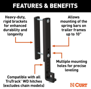 Curt TruTrack Heavy-Duty 10