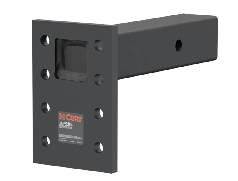 Curt Adjustable Pintle Mount, 2-1/2