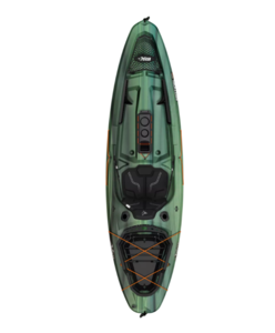 Pelican Sentinel 100X Fishing Kayak, Fade Black Green  • MBF10P100