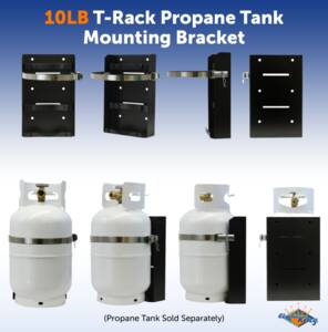 Flame King 10LB Propane Tank Mounting Bracket Strap • YSNBRK10