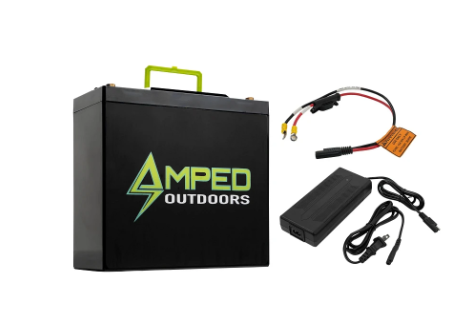 Amped Outdoors Lithium Ion Kayak Battery and Charger  • 01.1316.0207