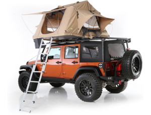 Smittybilt Overlander Roof Top Tent, Coyote Tan  • 2783