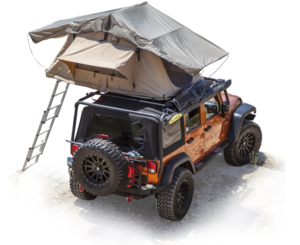 Smittybilt Overlander Roof Top Tent, Coyote Tan  • 2783