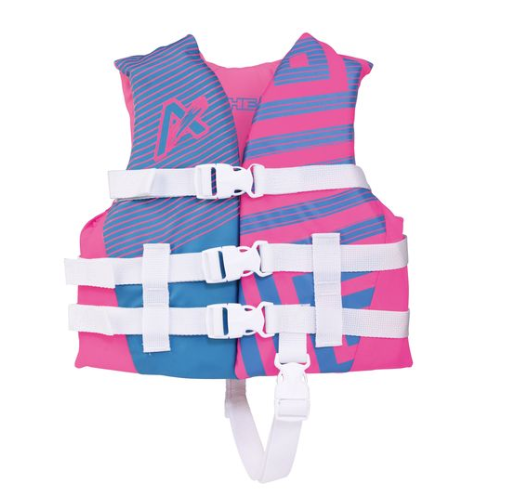 Airhead Trend Life Jacket Vest, Pink/Blue, Child  • 30081-02-A-HPSB