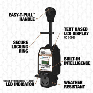 Southwire  30 Amp Wireless Surge Guard Portable Surge Protector  • 34931