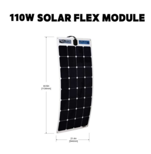 Go Power 220-Watt Flexible Solar Kit  • GP-FLEX-220