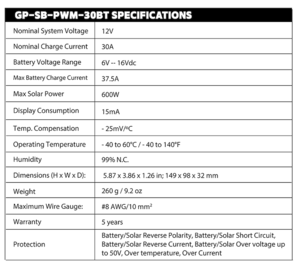 Go Power 220-Watt Flexible Solar Kit  • GP-FLEX-220