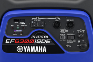 Yamaha 6300 Watt Generator with CO Sensor  • EF6300ISDE