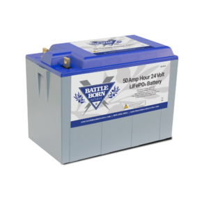 Battle Born 50Ah 24V LiFePO4 Deep Cycle Battery  • BB5024