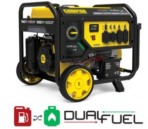 Champion Power Equipment 9200 Watt Dual Fuel Generator • 201194