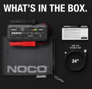 Noco Boost X 12V 1750A Jump Starter  • GBX55