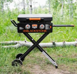 Blackstone On-the-Go 22” Omnivore Flex-Fold Griddle with Locking Hood • 2350