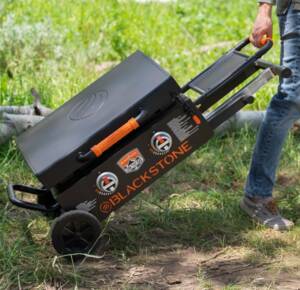 Blackstone On-the-Go 22” Omnivore Flex-Fold Griddle with Locking Hood • 2350