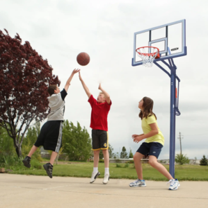 Lifetime Adjustable In-Ground Basketball Hoop - 54-inch Acrylic  • 78888