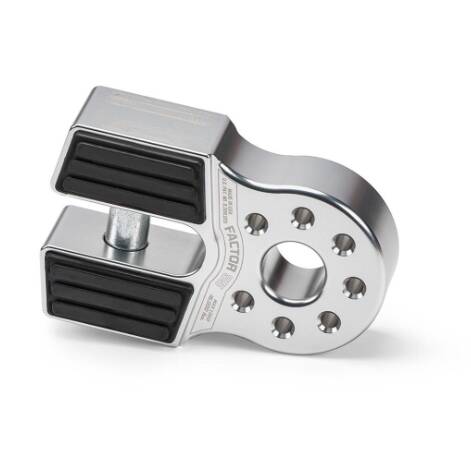 Factor 55 FlatLink Winch Shackle Bracket, Silver • 00050-05