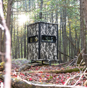 Orion 55 Modular Deer Hunting Blind - 5' x 5', 5-Sided, Horizontal Clear Windows  • BLD1001550C