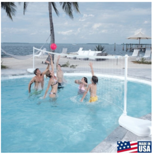 Dunn-Rite AquaVolly Water-Filled Pool Volleyball Net Set  • V200