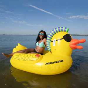 Airhead Punk Duck • Large Inflatable Pool Float  • AHPF-3019