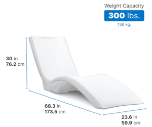 Step2 Vero Pool Lounger, White  • 538699