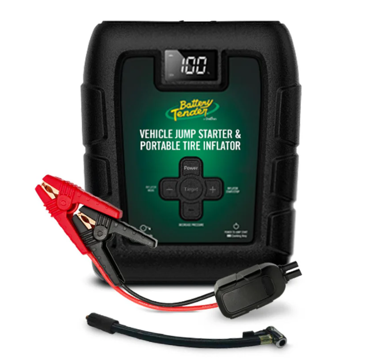 Battery Tender 800 Amp Jump Starter and Tire Inflator  • 030-3010-WH