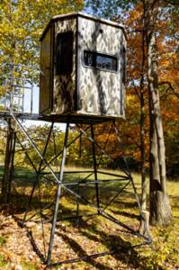 Orion 10' Stair - Elevated Deer Blind Stand • TWR1002010