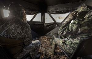 Hawk Mancave Full Door Ground Blind  • HWK-FDGB