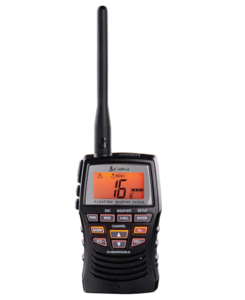 Cobra 3 Watt Handheld Floating VHF Marine Radio with NOAA Weather  • MRHH150FLT