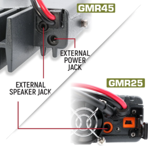 Rugged Radios Jeep Wrangler JL, JLU, and Gladiator JT Two-Way GMRS Mobile Radio Kit  • JP1-GMR45