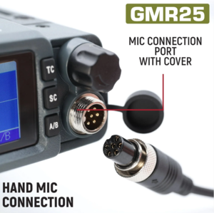 Rugged Radios Radio Kit Lite - GMR25 Waterproof GMRS Mobile Radio with Stealth Antenna  • RKL-GMR25