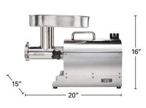 Weston Pro Series #12 Meat Grinder  • 10-1201-W