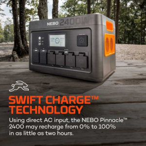 NEBO Pinnacle 2400 Portable Power Station  • NEB-PST-0006