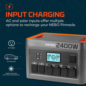 NEBO Pinnacle 2400 Portable Power Station  • NEB-PST-0006