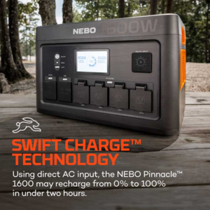 NEBO Pinnacle 1600 Portable Power Station  • NEB-PST-0007