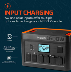 NEBO Pinnacle 1600 Portable Power Station  • NEB-PST-0007