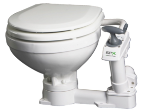 Johnson Pump AquaT Toilet Manual Compact  • 80-47229-01