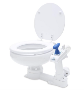 Albin Pump Marine Toilet Manual Compact Low  • 07-01-003