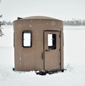 Banks Outdoors Stump 4 ICE Phantom Edition Hunting Blind & Ice Fishing Shelter  • ST4ICEPH