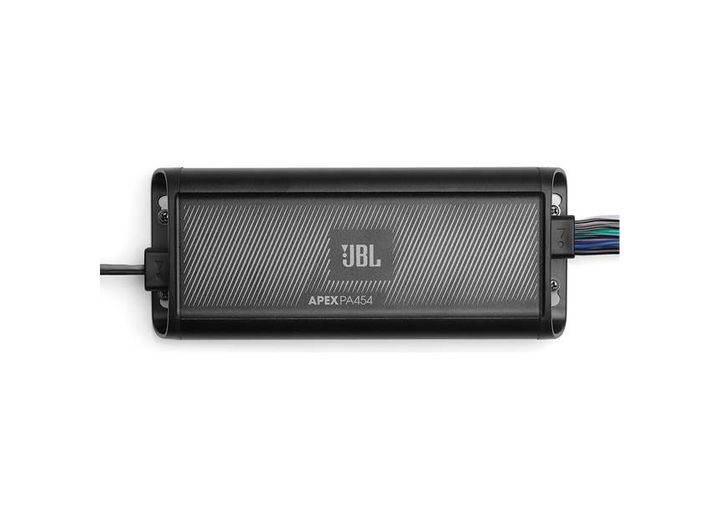 JBL Apex 4-Channel Class D Weatherproof Marine Amplifier, 45W X 4 RMS @ 4 Ohms  • JBL APEX PA454