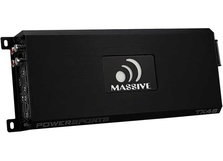 Massive 200 Watts X 4 @ 4 Ohm RMS Marine 4 Channel Amplifier  • TX48