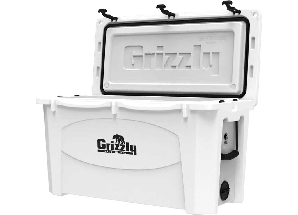 Grizzly 100 Qt Cooler, White  • 4400030