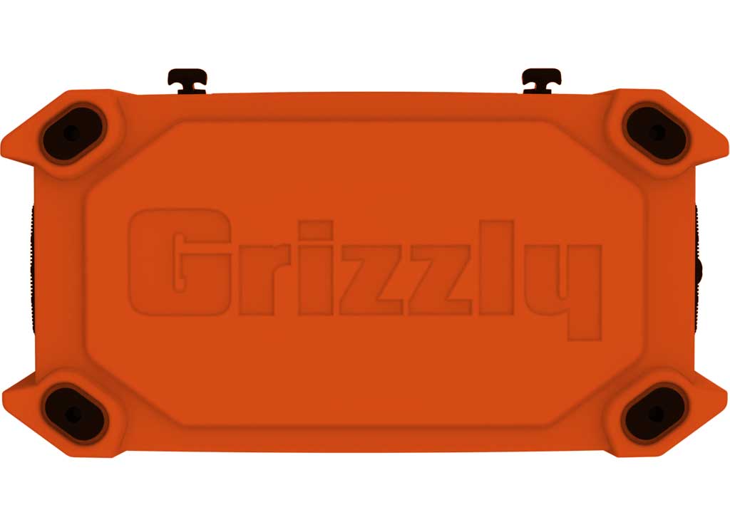 Grizzly 60 Qt Cooler, Orange  • 4400515