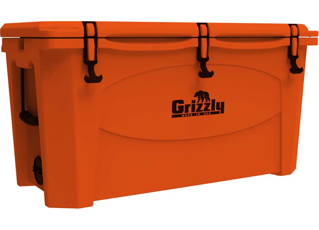 Grizzly 100 Qt Cooler, Orange  • 4400598