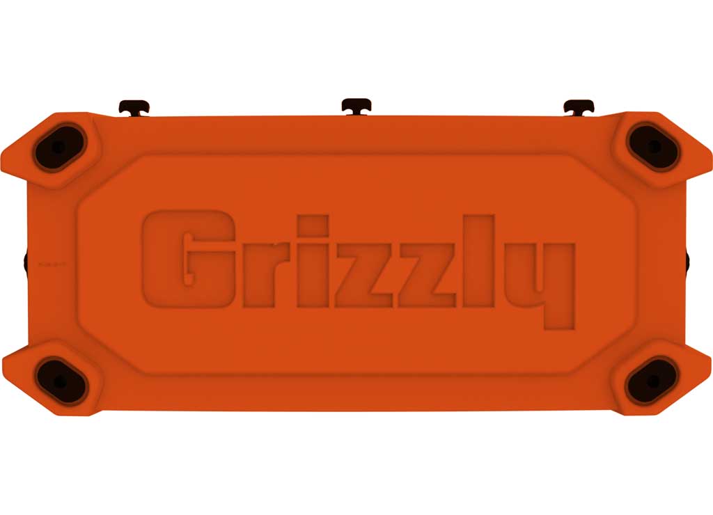 Grizzly 100 Qt Cooler, Orange  • 4400598