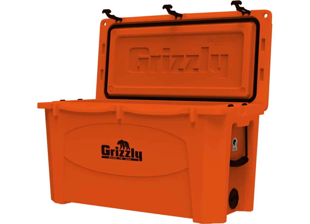 Grizzly 100 Qt Cooler, Orange  • 4400598