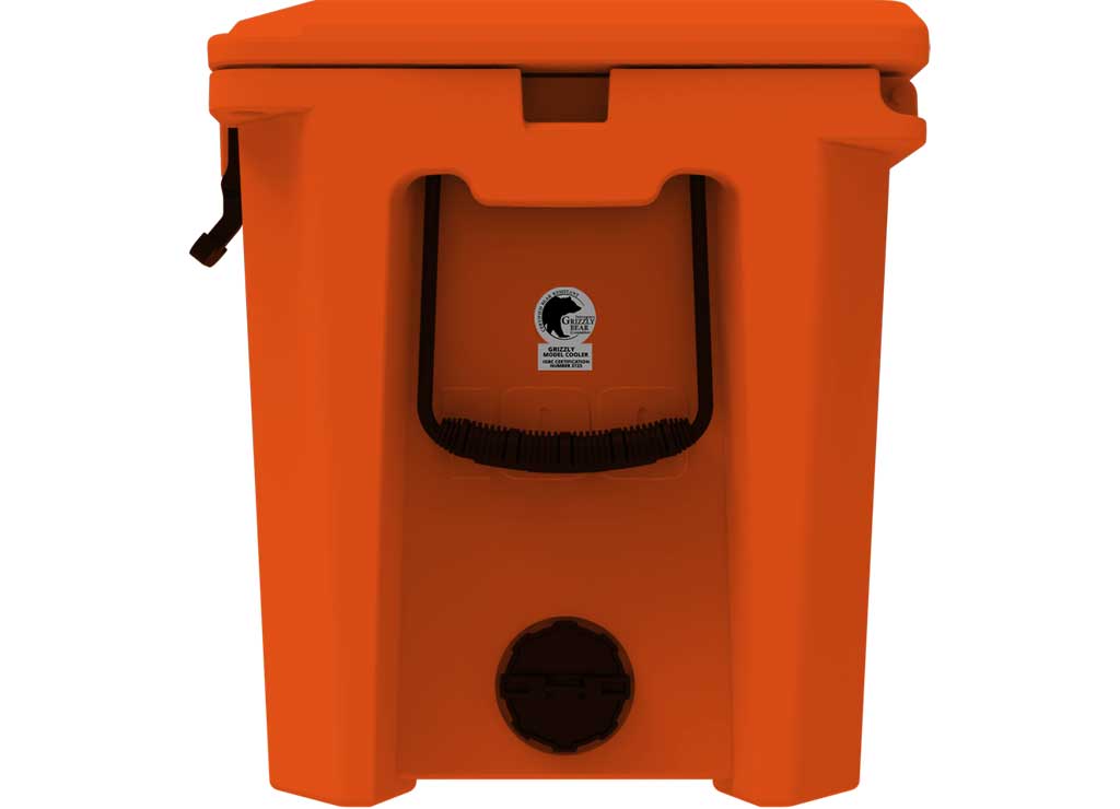 Grizzly 100 Qt Cooler, Orange  • 4400598