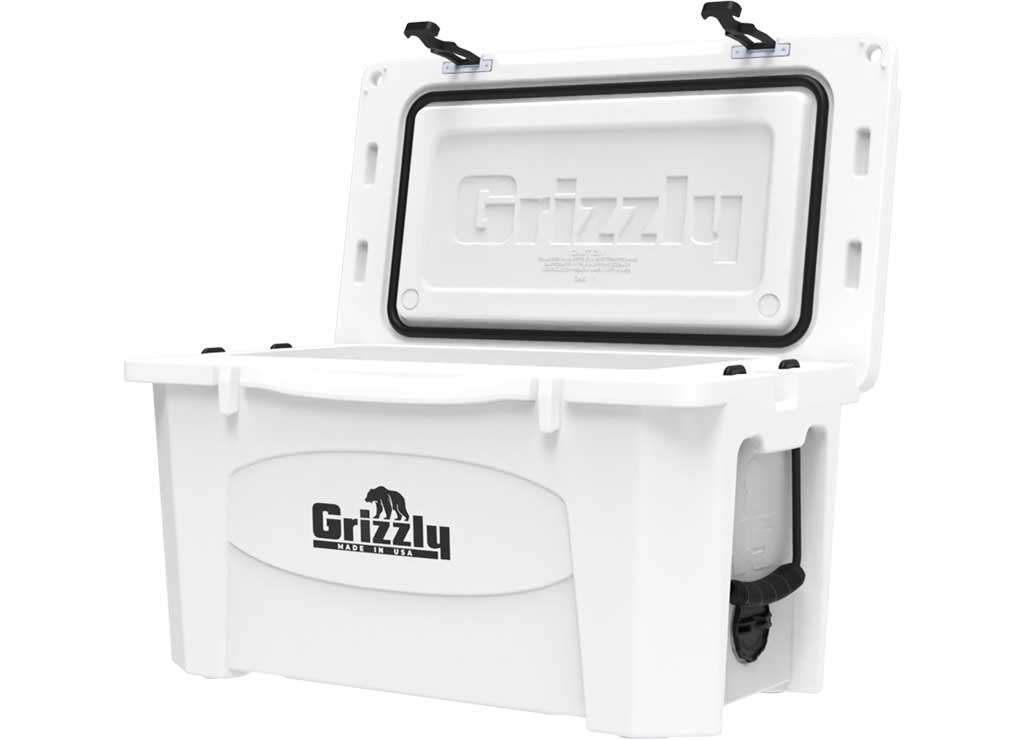 Grizzly 45 Qt Cooler, White  • 4400736