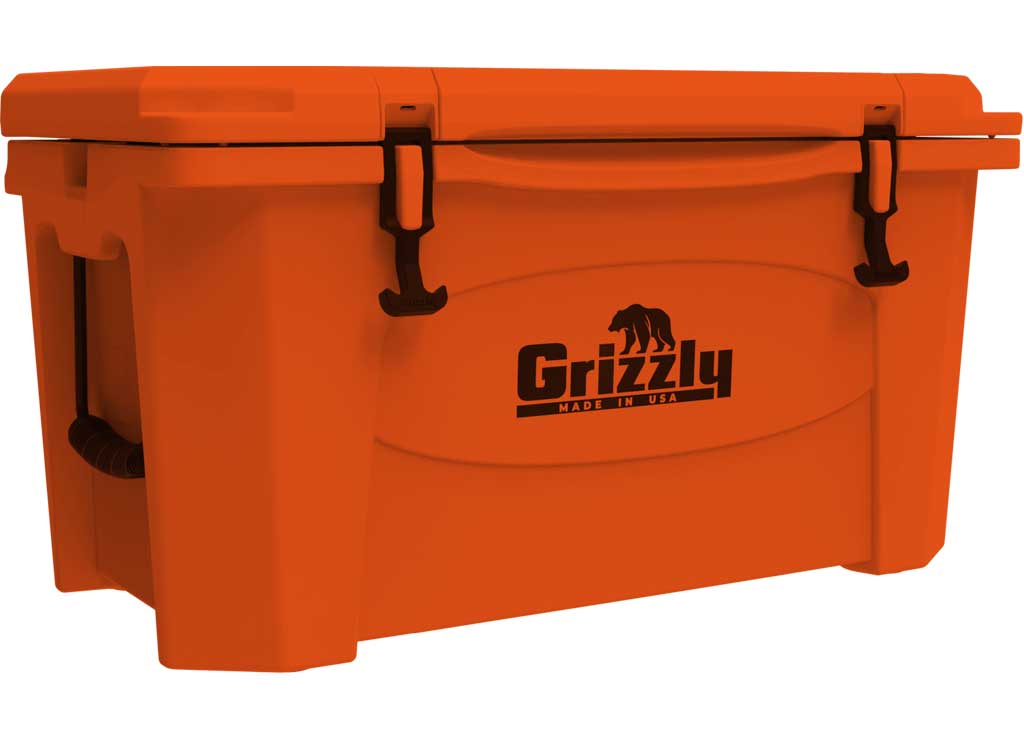 Grizzly 45 Qt Cooler, Orange  • 4400740